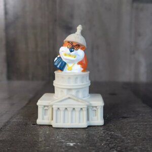 Vintage 1992 Burger King Kids Club Toy Capital Critters President Cat 90s